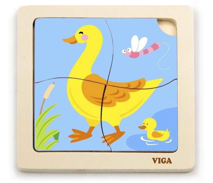 Igračka Master drvene puzle patka