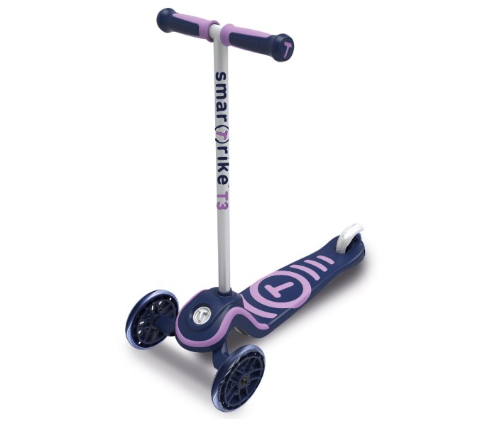 Smartrike Trotinet T3 ljubicasti 2g+