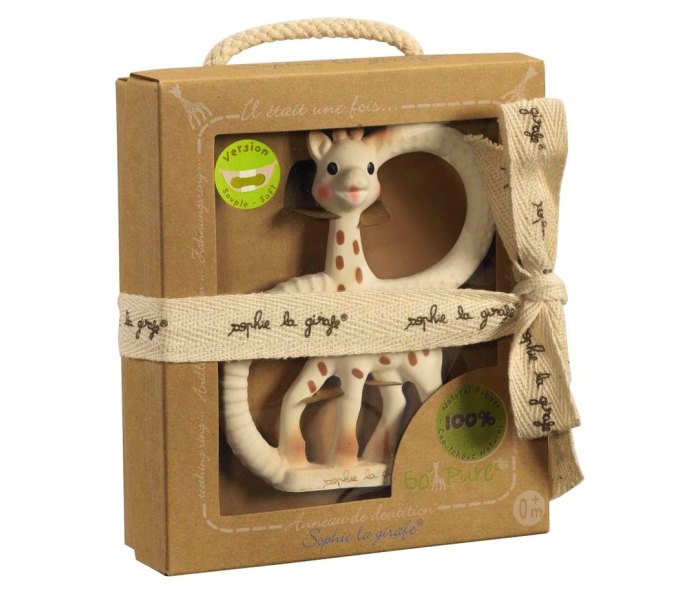 Sophie la girafe So Pure glodalica soft