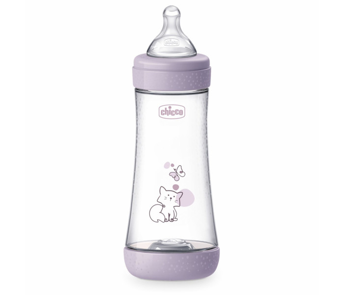 Flašica pvc silikon perfect5 300 ml-girl