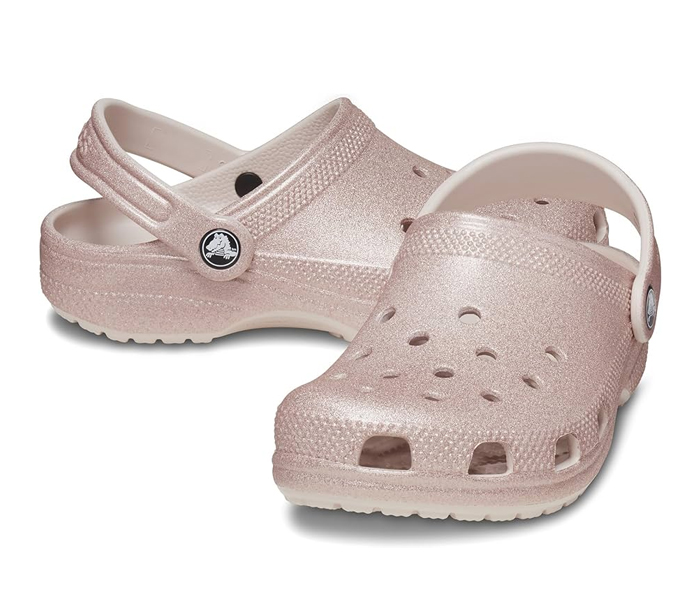 Crocs klompe Classic glitter roze za djecu