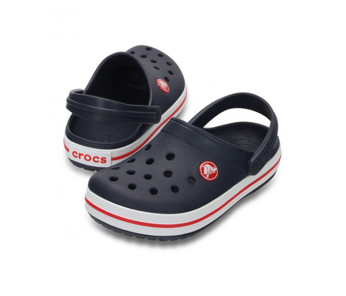Crocs klompe za djecu Crocband teget-crvene