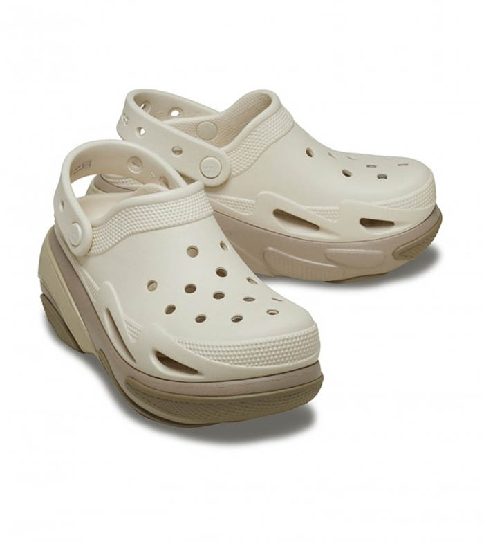 Crocs klompe Bubble Crush Clog bež