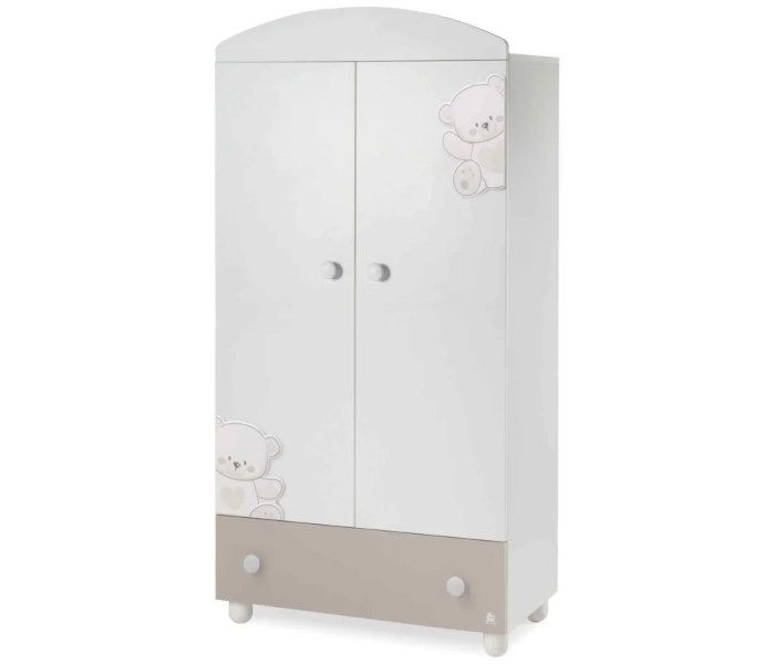Ormar za dječiju sobu, white&taupe