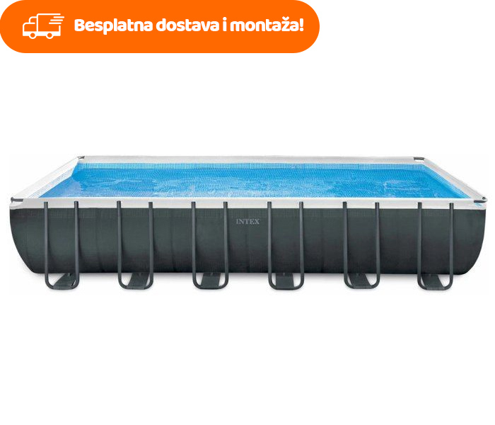 Intex bazen Ultra XTR - set sa metalnom konstrukcijom 7.32m x 3.66m x 1.32m