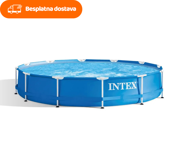 Intex bazen sa metalnom konstrukcijom  366cm x 76cm