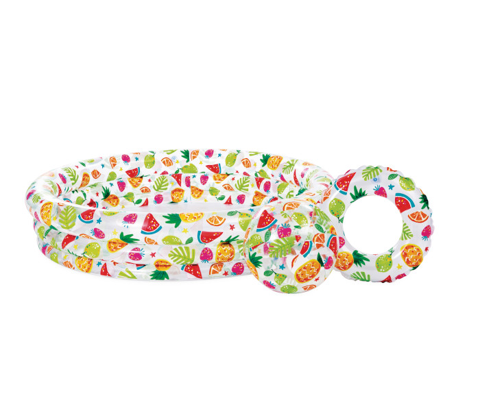 Intex dječiji bazen sa šlaufom i loptom 132cm x  28cm