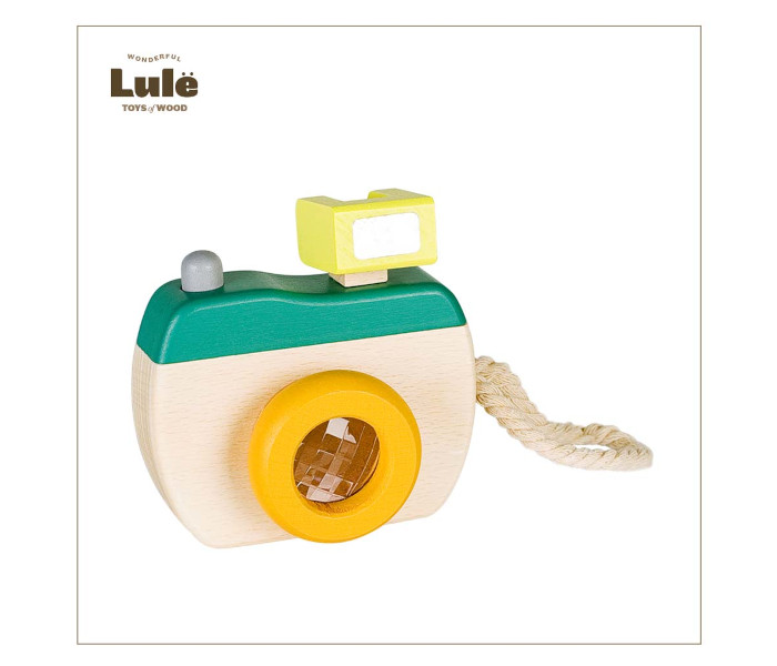 Pino drveni foto aparat Lule