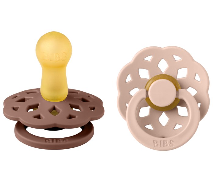 Varalica boheme braon/roza 0+ kaucuk 2/1