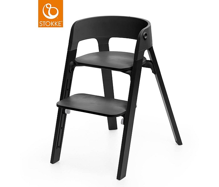 Stokke chair plastic black