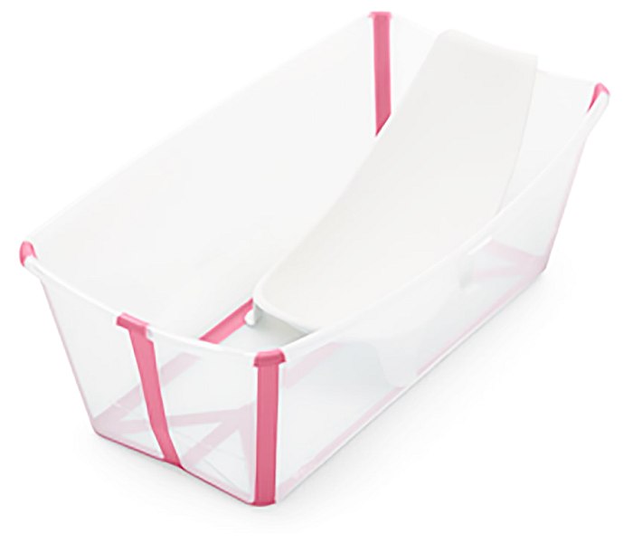 Stokke flexi banjica transparent pink