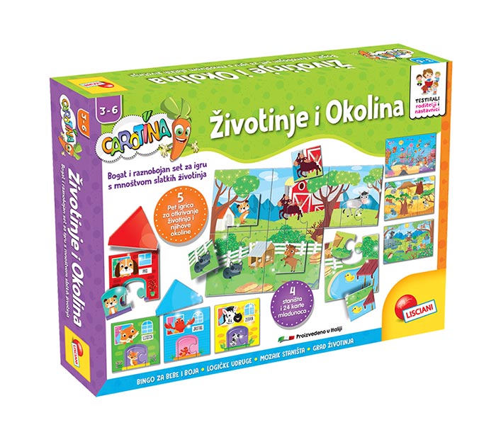 Carotina- zivotinje i okolina