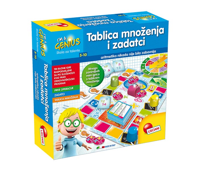 I'm geniues- tablica mnozenja i zadaci
