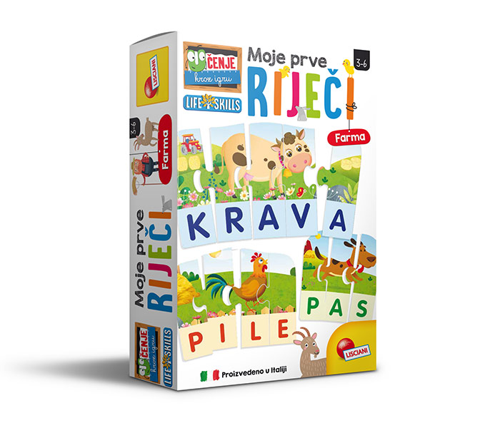 Montessori - prve rijeci -farma