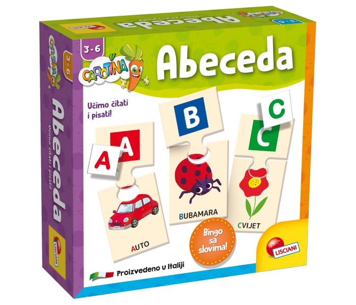 Carotina- abeceda