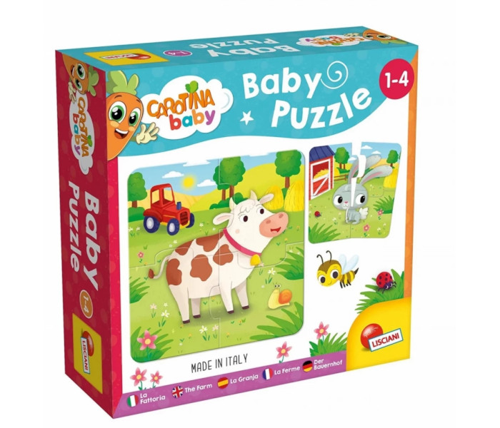 Carotina baby puzle 1-4 farma