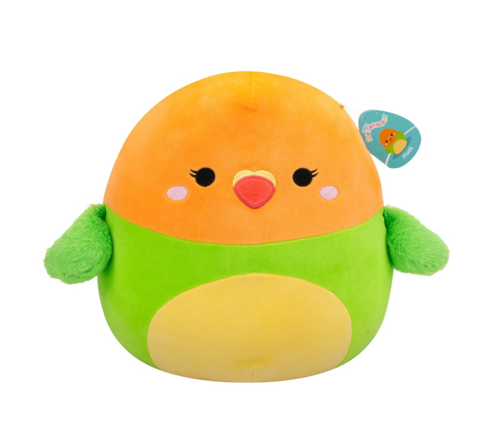 Igračka Squishmallows zeleno-narandžasta papiga 35cm