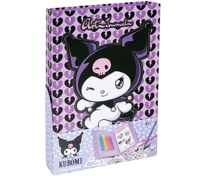 Igračka set za crtanje Kuromi sa neon markerima