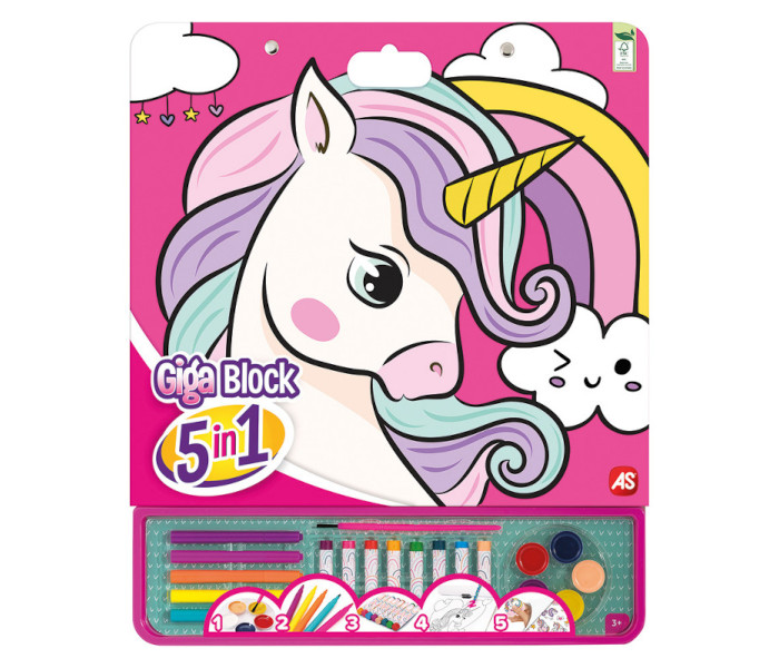 Giga block 5 u 1 jednorog fantasy