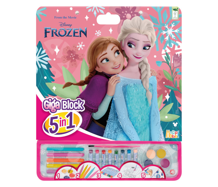 Igračka Giga block 5 u 1 Frozen