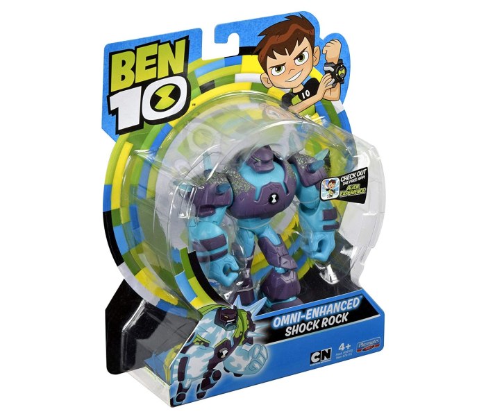 Igracka Ben 10 figura Shock rock
