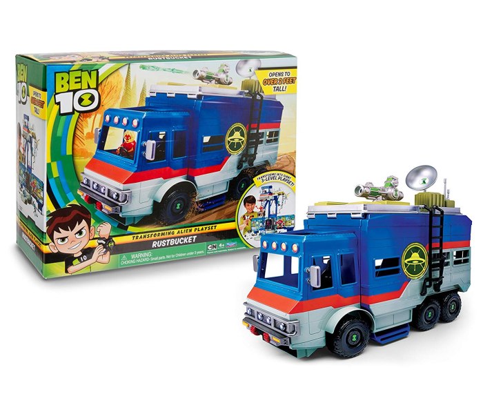 Igracka Ben 10 set vozilo