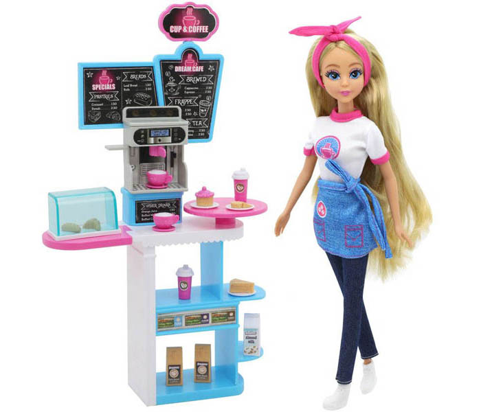 Igračka Dreameez Coffee set sa lutkom