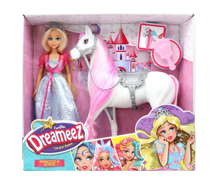 Igračka Dreameez Princess lutka s konjem