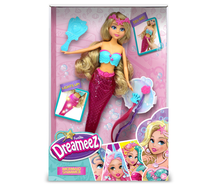 Igračka Dreameez sirena lutka koja svijetli