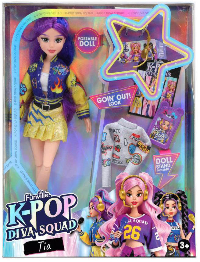 Igračka K-POP lutka 30cm.