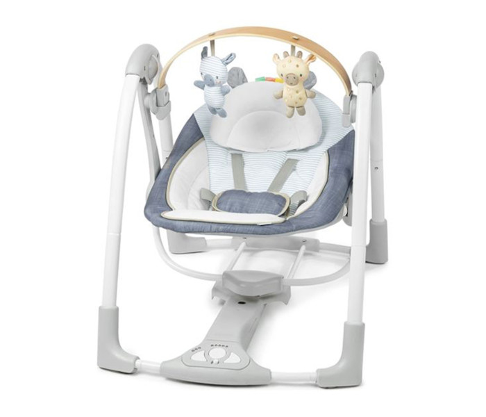 Ljuljaška za bebe Ingenuity Decor Chambray