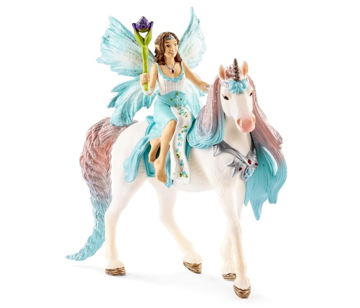 Igračka Schleich vila Eyela sa kraljevskim jednorogom