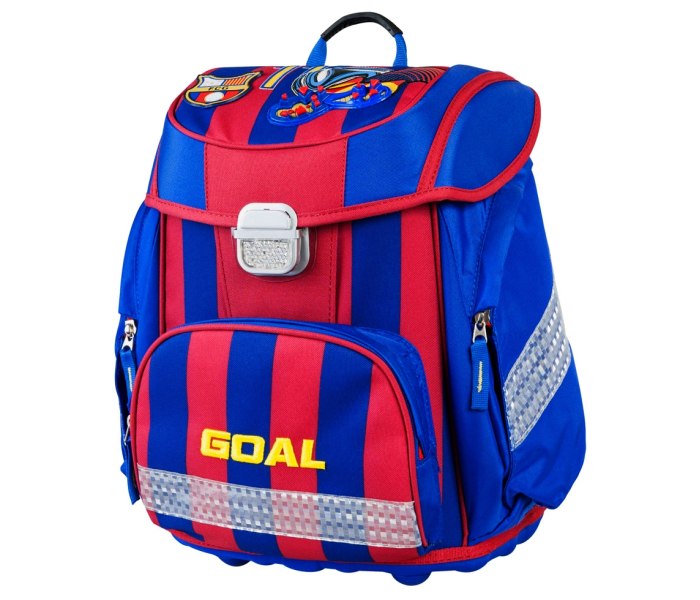 Torba kvadratna ergonomic football crvena