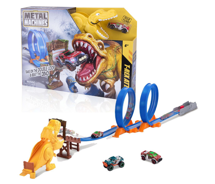 Igračka Zuru Metal Machines Auto staza dino T-rex