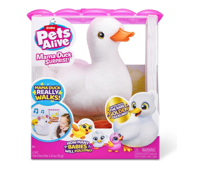 Interaktivna igračka Zuru Pets alive Mama patka