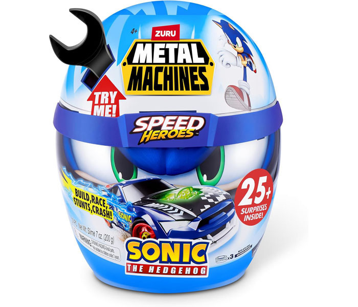 Igračka Zuru Metal Machines, kaciga sonic