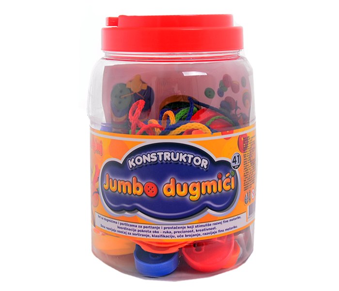 Igracka Pertini jumbo dugmici - velicine