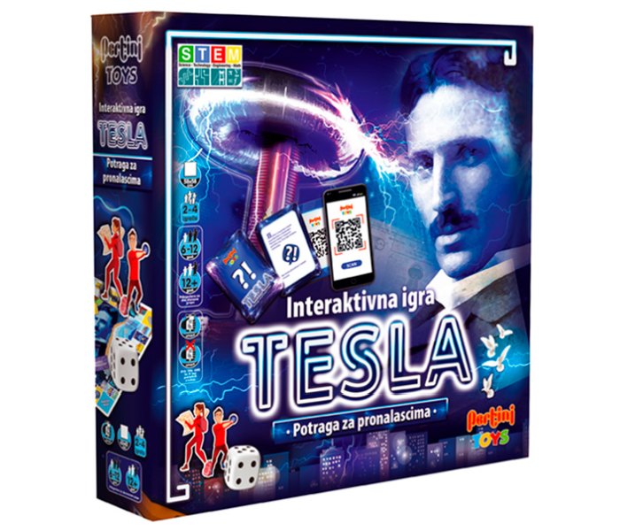 Društvena igra Tesla- potraga za pronalascima