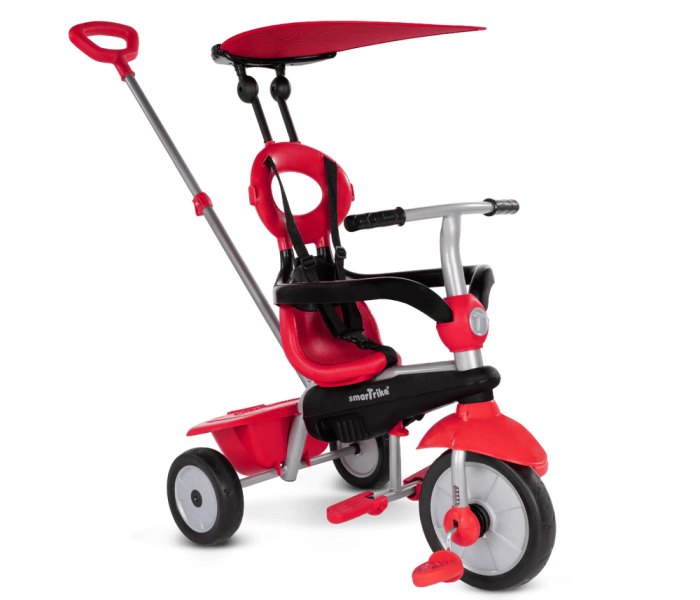 Tricikl smart trike Zoom-crveni
