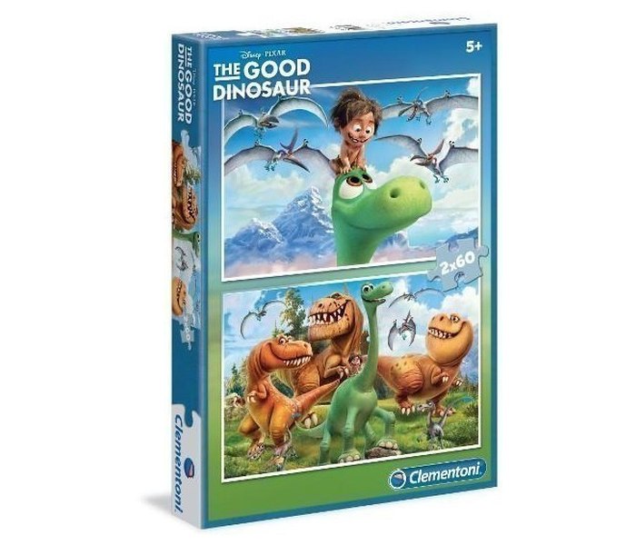 Puzle 2x60 good dinosaur