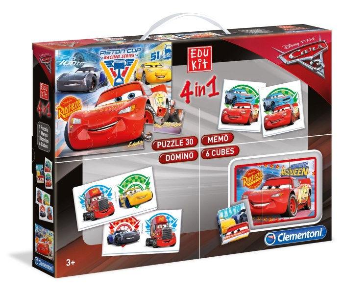Edukit 4 u 1 Cars
