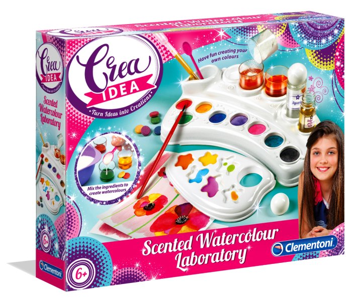 Igracka Clementoni  Crea idea scented watercolour