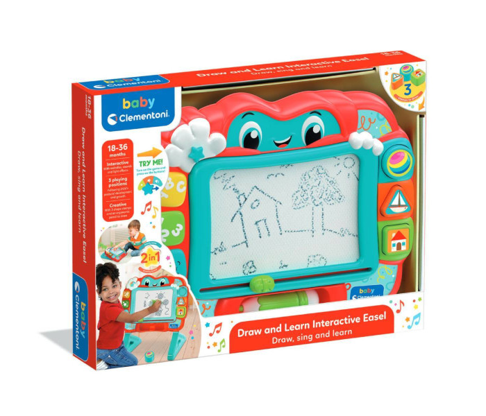 Igračka Clementoni interaktivna tabla piši briši