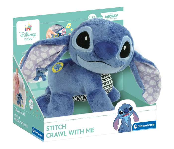 Igračka Clementoni baby, plišani stitch