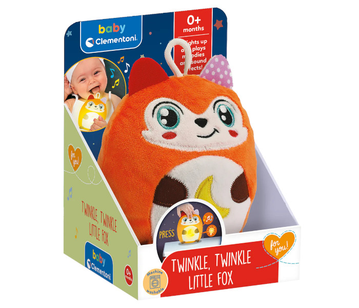 Igračka Clementoni baby, twinkle twinkle- lisica