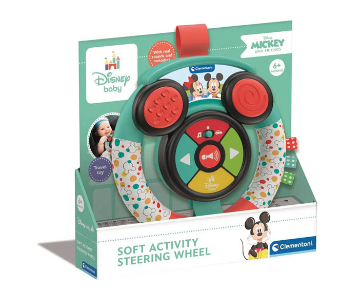 Igračka Clementoni baby, Disney mekani volan