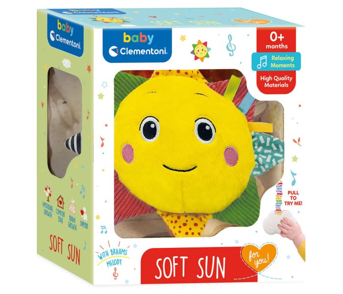 Igračka Clementoni za bebe - sunce