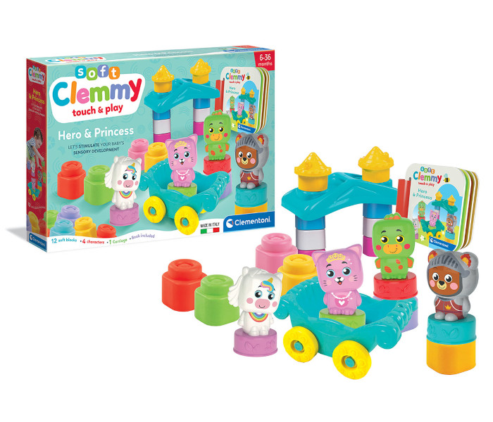 Igračka Clementoni za bebe - set za igru hero and princess