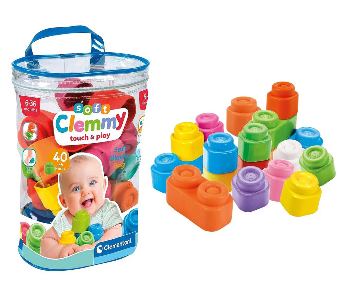 Igračka Clemmy, baby kocke 40 kom.