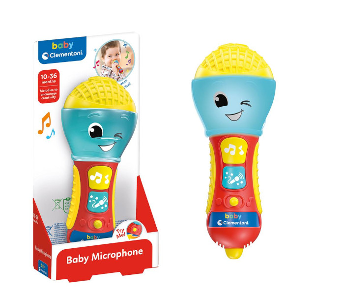 Igračka Clementoni za bebe - mikrofon